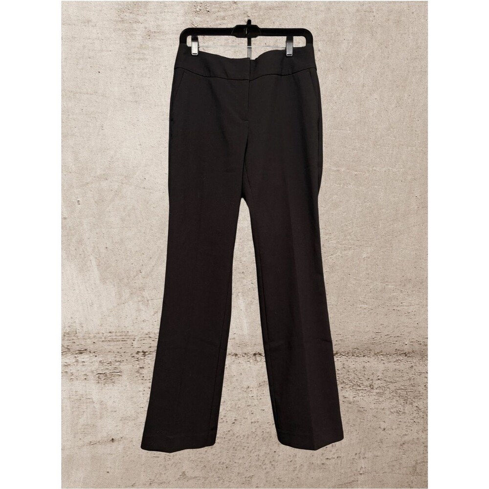Ann Taylor Factory Black Stretch Bootcut Dress Pants Office Workwear Size 4 - Picture 2 of 6